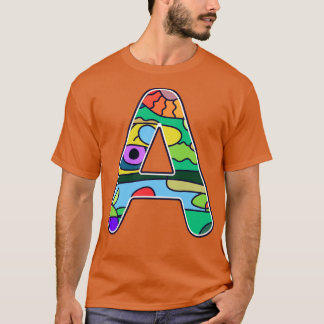 Camiseta Alfabeto A 3