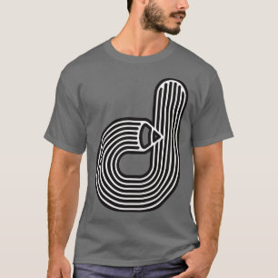 Camiseta Alfabeto d 2