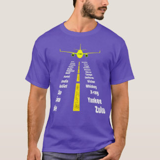 Camiseta Alfabeto fonético engraçadoTShirt 1