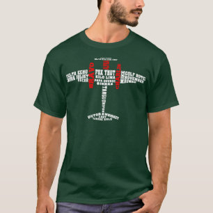 Camiseta Alfabeto Fonético Para Operadores De Aviação