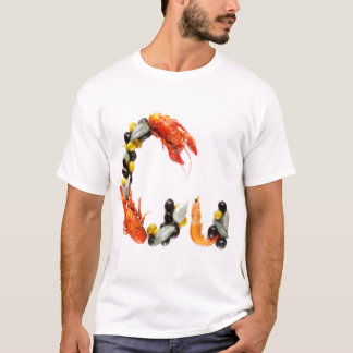 Camiseta Alfabeto Gastronômico: C é para Crustáceo