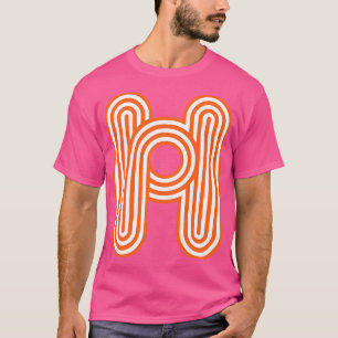 Camiseta alfabeto h 15