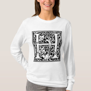 Camiseta Alfabeto “H” de William Morris