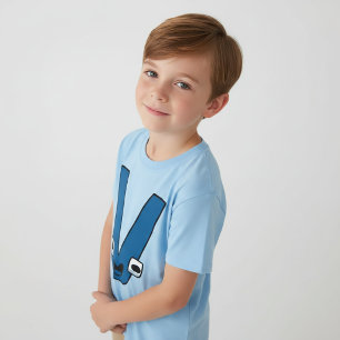 Camiseta Alfabeto Letra V
