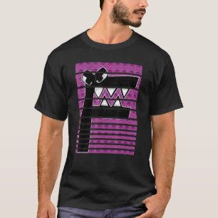 Camiseta Alfabeto Lore f Blocos de Brinquedo Fantasia Para