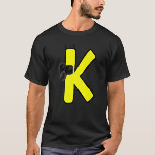 Camiseta Alfabeto Lore k