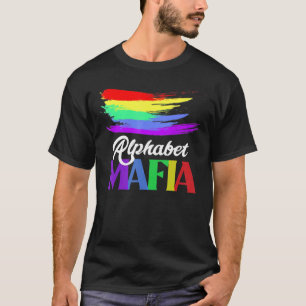 Camiseta Alfabeto Máfia - Orgulho Lgbtq Soa Gay Im In