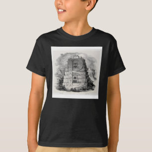 Camiseta Alfabeto Pittorico de Antonio Basoli: Letra B