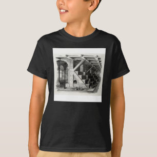 Camiseta Alfabeto Pittorico de Antonio Basoli: Letra K