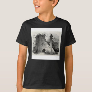 Camiseta Alfabeto Pittorico de Antonio Basoli: Letra N