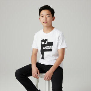 Camiseta alfabeto T-Shirt - Letra F