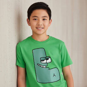 Camiseta alfabeto T-Shirt - Letra L
