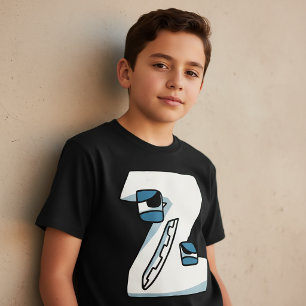 Camiseta alfabeto T-Shirt - Letra Z