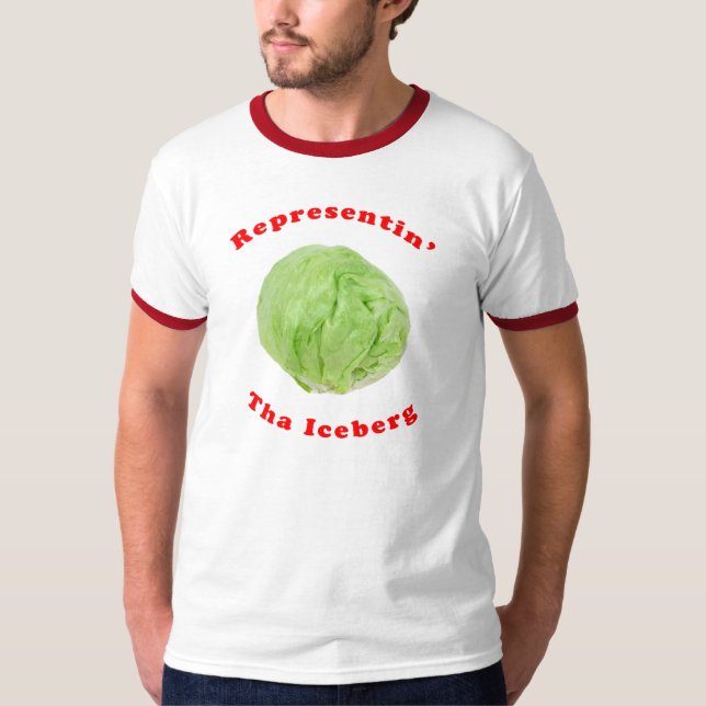 Camiseta Alface de iceberg do tha de Representin (Frente)