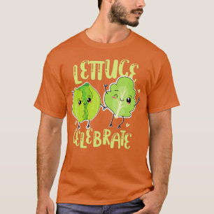 Camiseta Alface Herbácea de Cozinhar de jardinagem Celebra 