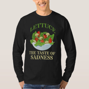 Camiseta Alface O Gosto Da Tristeza Dieta Comida Verde