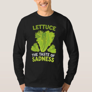 Camiseta Alface O Gosto Da Tristeza Dos Homens Comidas