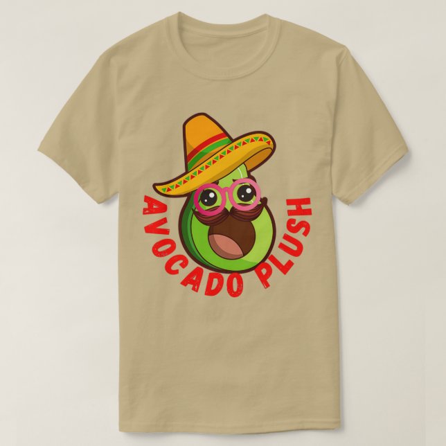 Camiseta Alfaces-plush abacatadas27s gostam (Frente do Design)