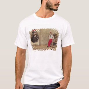 Camiseta Alfred Dreyfus como um prisioneiro, 1894-1906