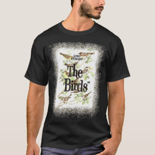 Camiseta Alfred Hitchcock são os pássaros que eu amo meu pá