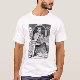 Camiseta Alfred o Excelente (849-99) Rei de Wessex, gravado