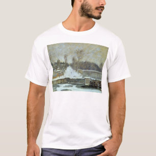Camiseta Alfred Sisley o lugar molhando no Margoso-le-Roi