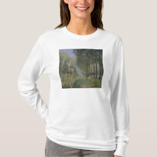 Camiseta Alfred Sisley o resto pelo córrego