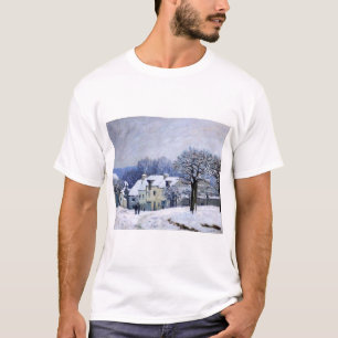 Camiseta Alfred Sisley - Place Chenil em Marly, Efeito de N