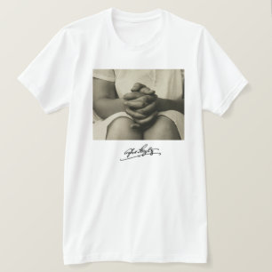 Camiseta Alfred Stieglitz: Georgia O'Keeffe-Mãos