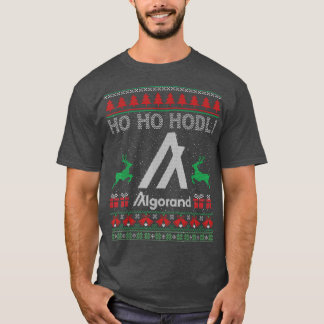 Camiseta Algarismo de Natal e Algo Moin HO HO HO