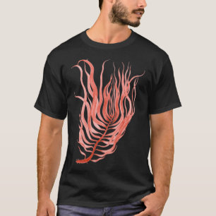 Camiseta algas rosa