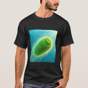 Camiseta Algas Verdes Chlamydomonas