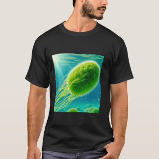 Camiseta Algas Verdes Chlamydomonas 1