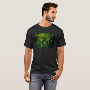 Camiseta Algas verdes e galerias de água