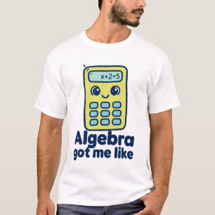 Camiseta Álgebra Me Deixou Assim