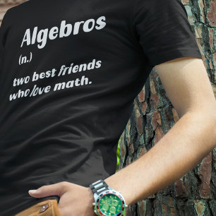 Camiseta Algebros - Matemática dos Melhores Amigos