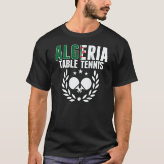 Camiseta Algeria Ping Pong Algerian Table Tennis Suppor