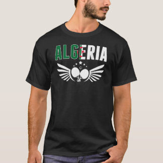 Camiseta Algeria Table Tennis Support Algerian Ping Pong T
