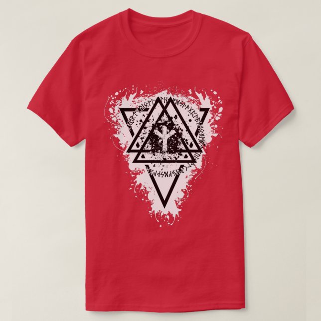 Camiseta Algiz Rune 1 (Frente do Design)