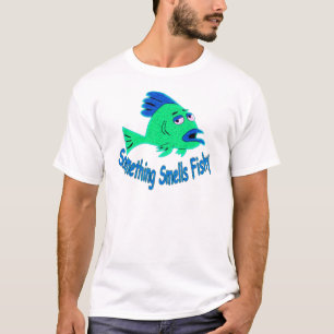 Camiseta Algo cheira duvidoso