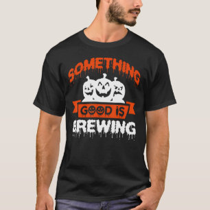Camiseta Algo De Bom É Criar Gravidez De Halloween Bebê