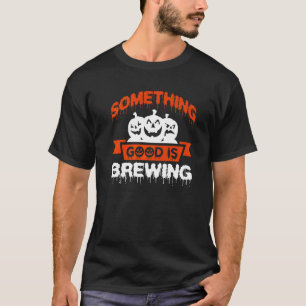 Camiseta Algo De Bom É Criar Gravidez De Halloween Bebê