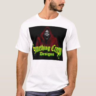 Camiseta algo design assustador