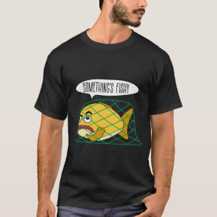 Camiseta Algo está suspeito