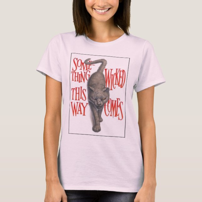 Camiseta algo malvado-1 (Frente)