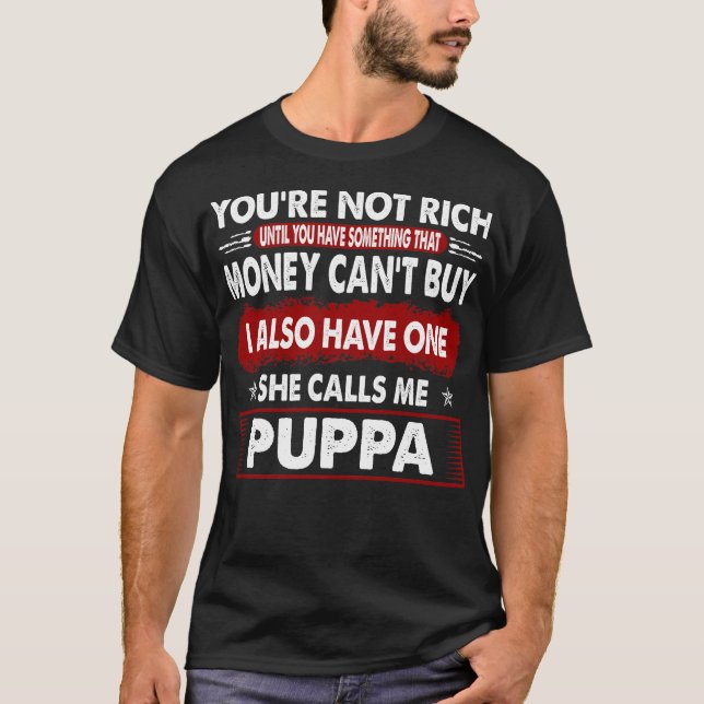 Camiseta Algo Que O Comprar Não Pode Me Chamar De Presente  (Frente)
