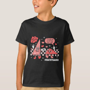 Camiseta Algo Sobre Isso Sente-se Certo Professora de Matem