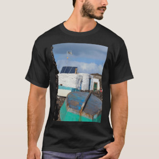 Camiseta Algodão de Pesca de Lobos-insulares Vinheta Vertic