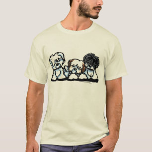 Camiseta Algodão De Tulear Trio