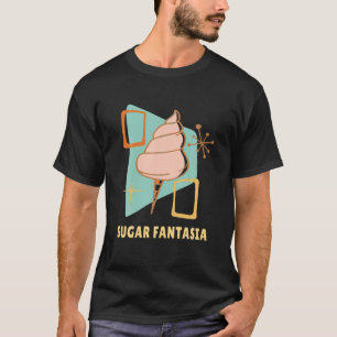 Camiseta Algodão Doces Amadurece Pasta de Deserto De Açúcar